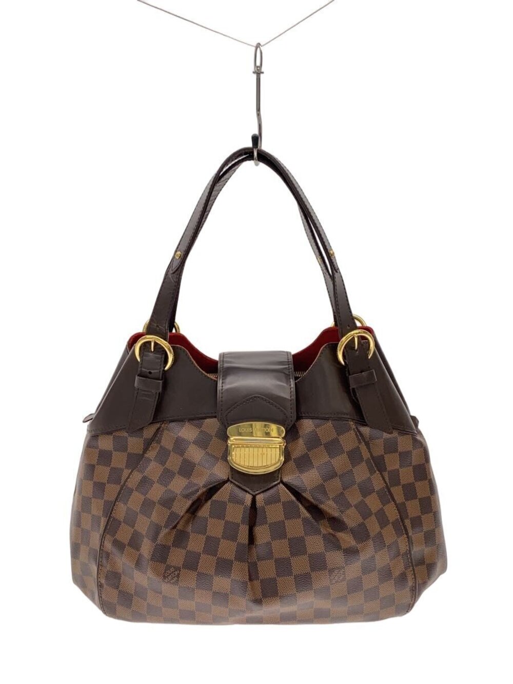 LOUIS VUITTON Sistina Damier Ebene Brown Check